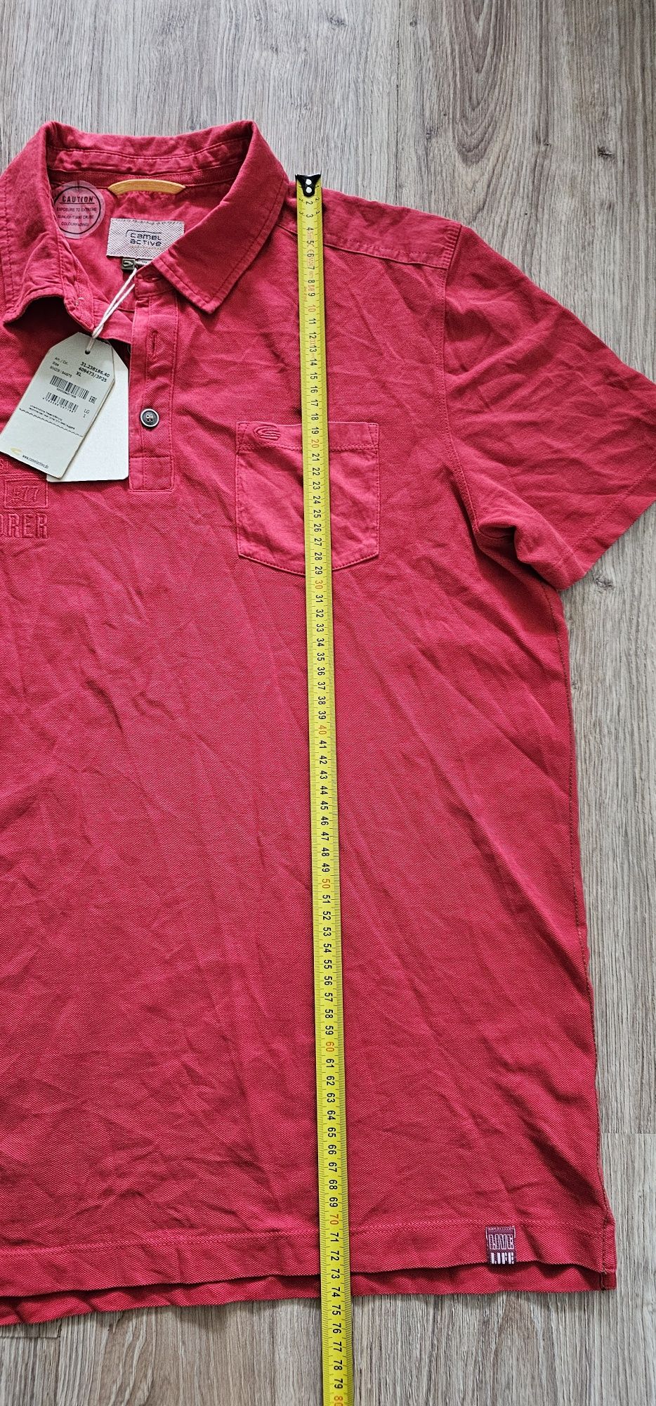 Nowa Camel Active koszulka polo męska rozmiar XL wymiary na zdjęciach