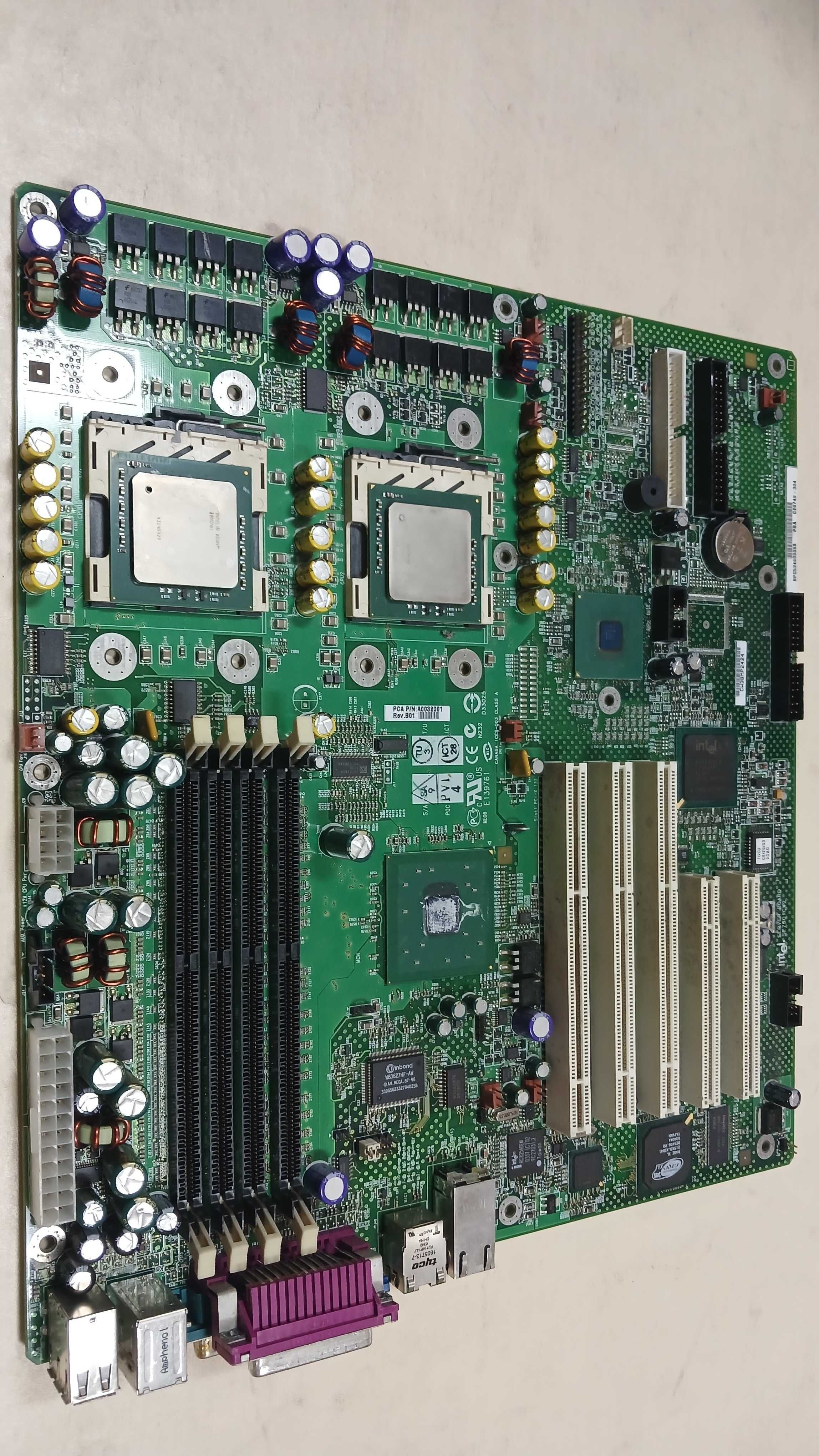 Серверная плата Intel server board SE7501CW2 с 2 проца