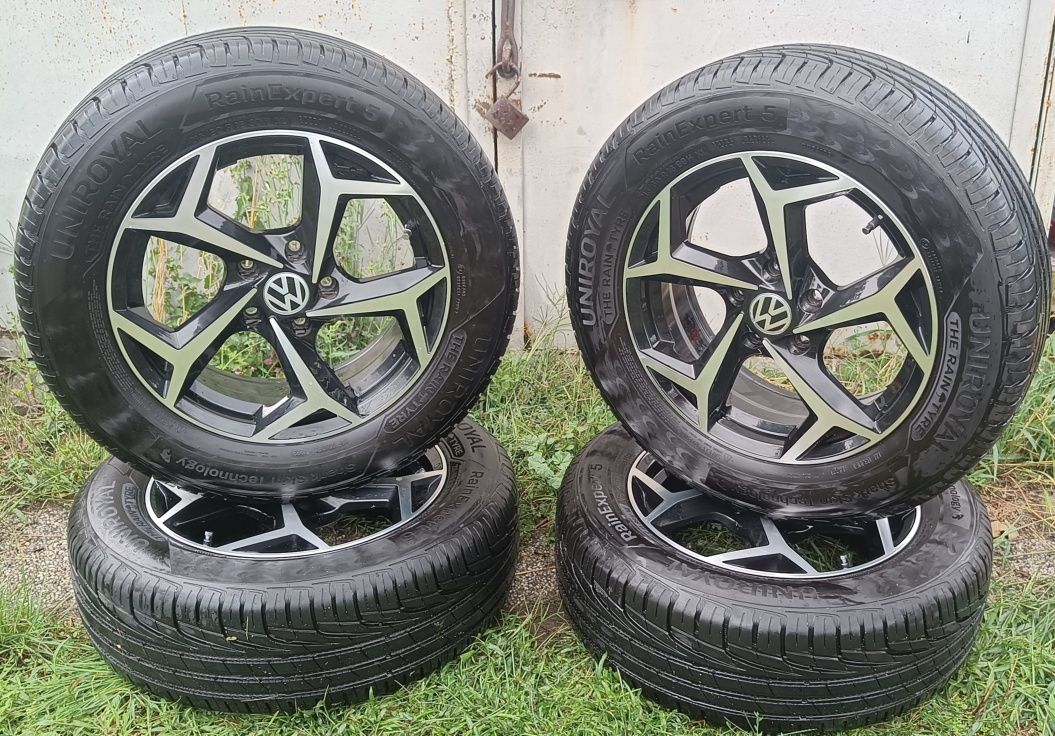 Sprzedam opony + felgi  215/60R16  5x112