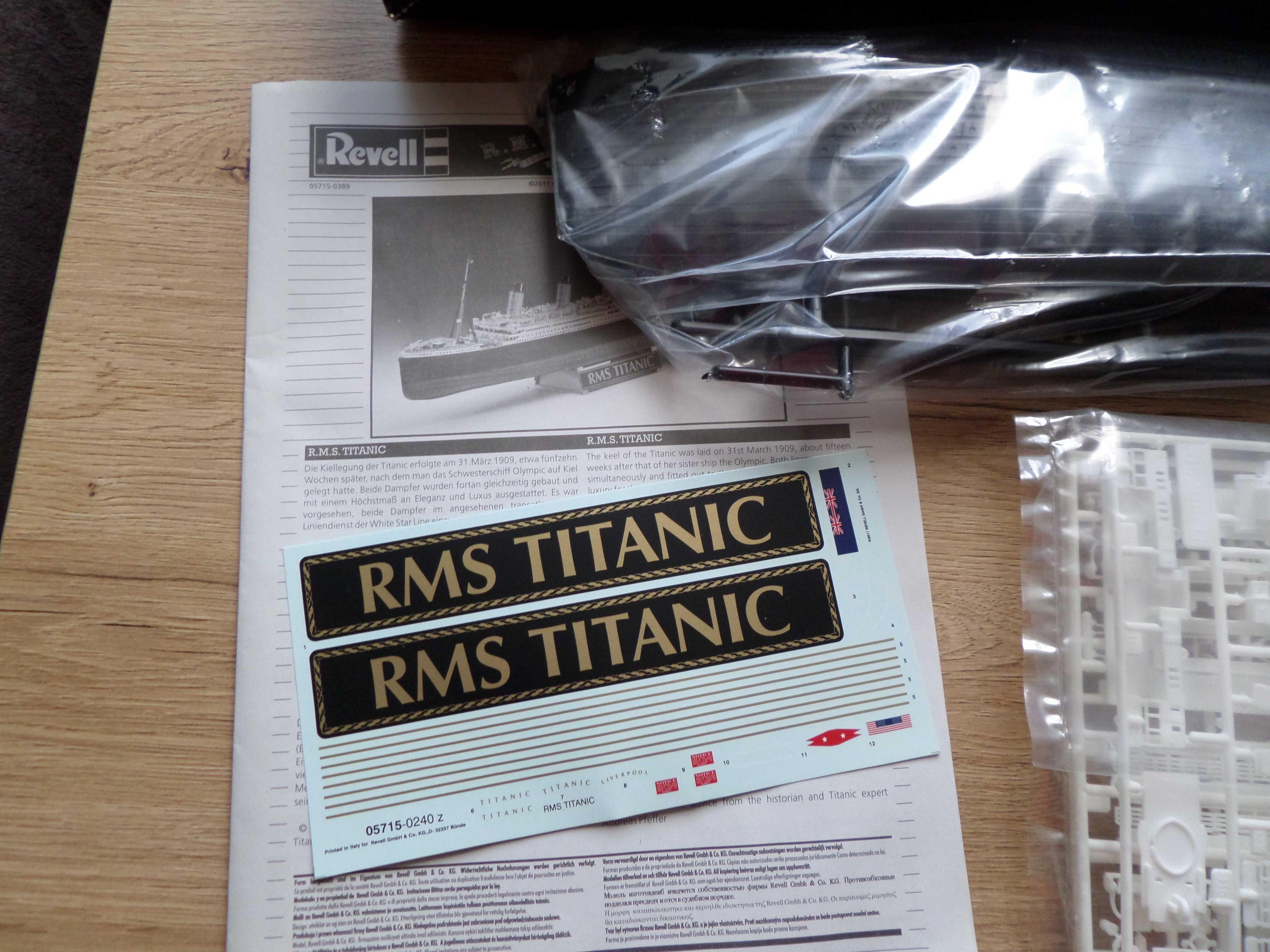 Model R.M.S Titanic w skali 1:400 - DUŻY !