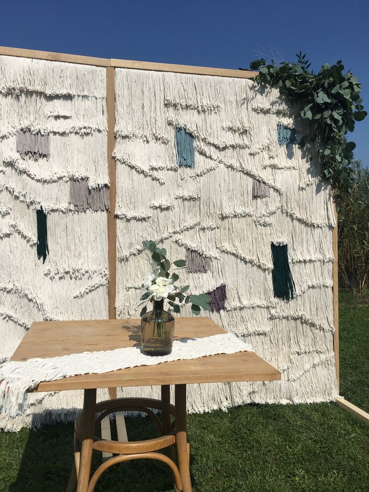 Ścianka ślubna Boho na sprzedaż lub wynajem