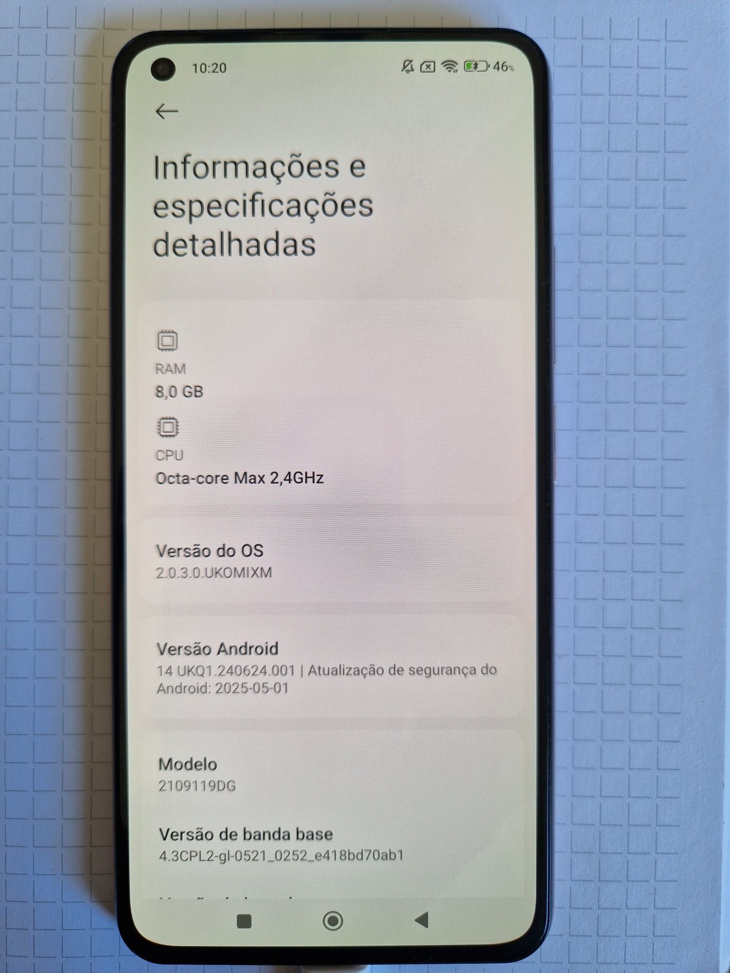 Xiaomi 11 Lite 5G NE 8gb/128gb
