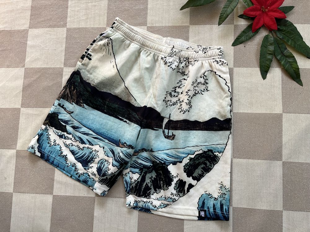 Hoodielab szorty spodenki markowe baggy basic M na lato