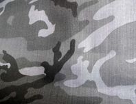 Tkanina MORO military, szara,  bawełna 100%