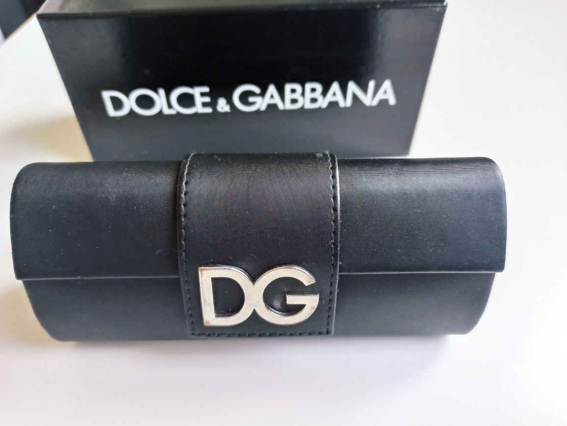 Okulary oprawki Dolce&Gabbana DG czarno-złote