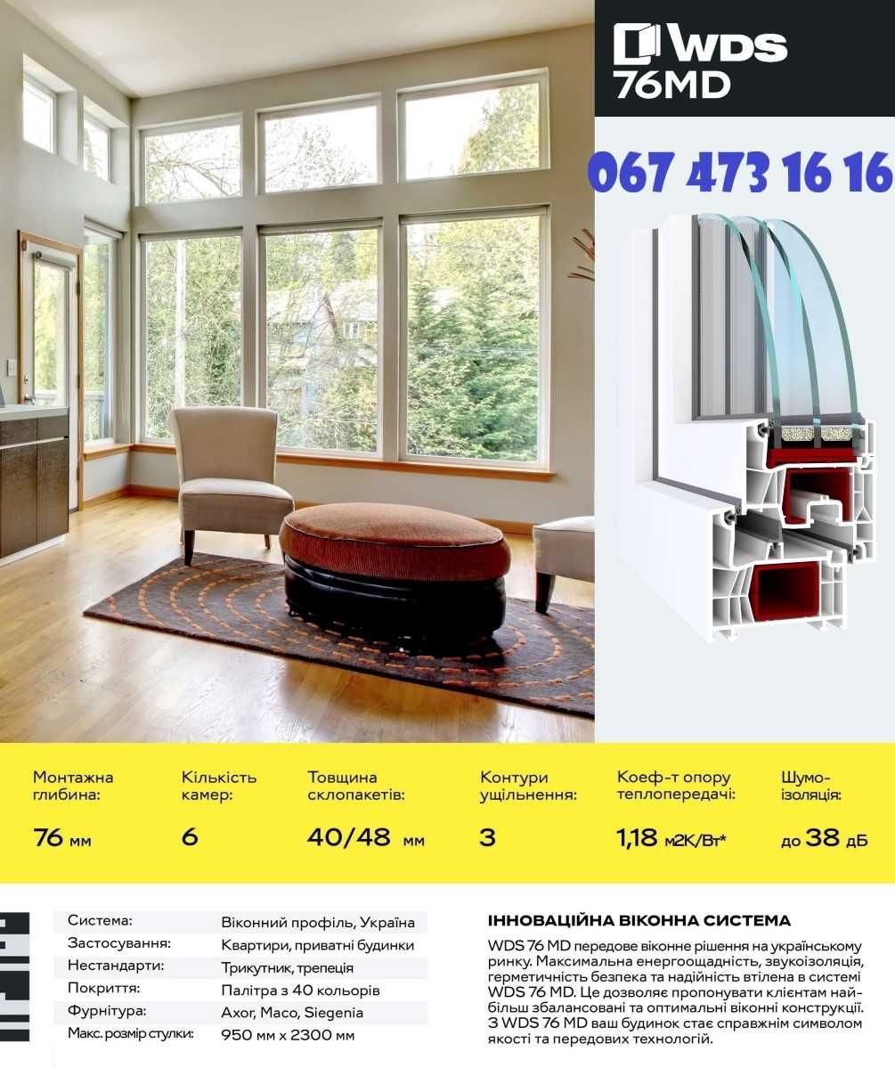 Вікно WDS металопластикове 460 грн!!! Вікна.Окно.Окна.Завод.Пакет.
