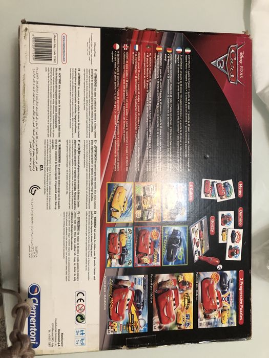 Jogo didático 7 em 1 Cars - Carros