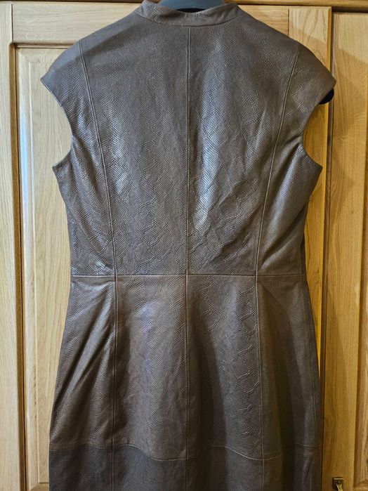 Sukienka skórzana ochnik L
