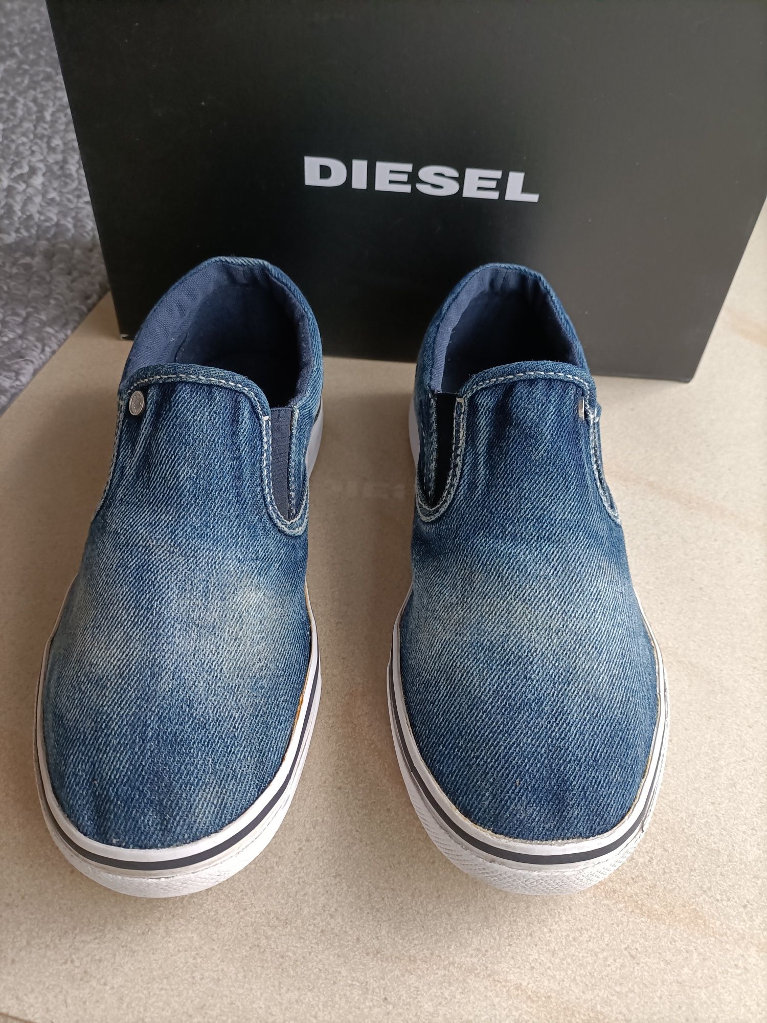 Diesel buty tenisówki trampki r. 37  jeansowe