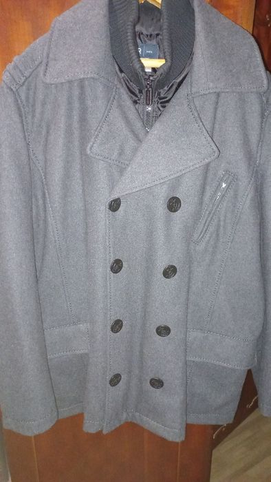 Мужское п/ пальто- булат.
