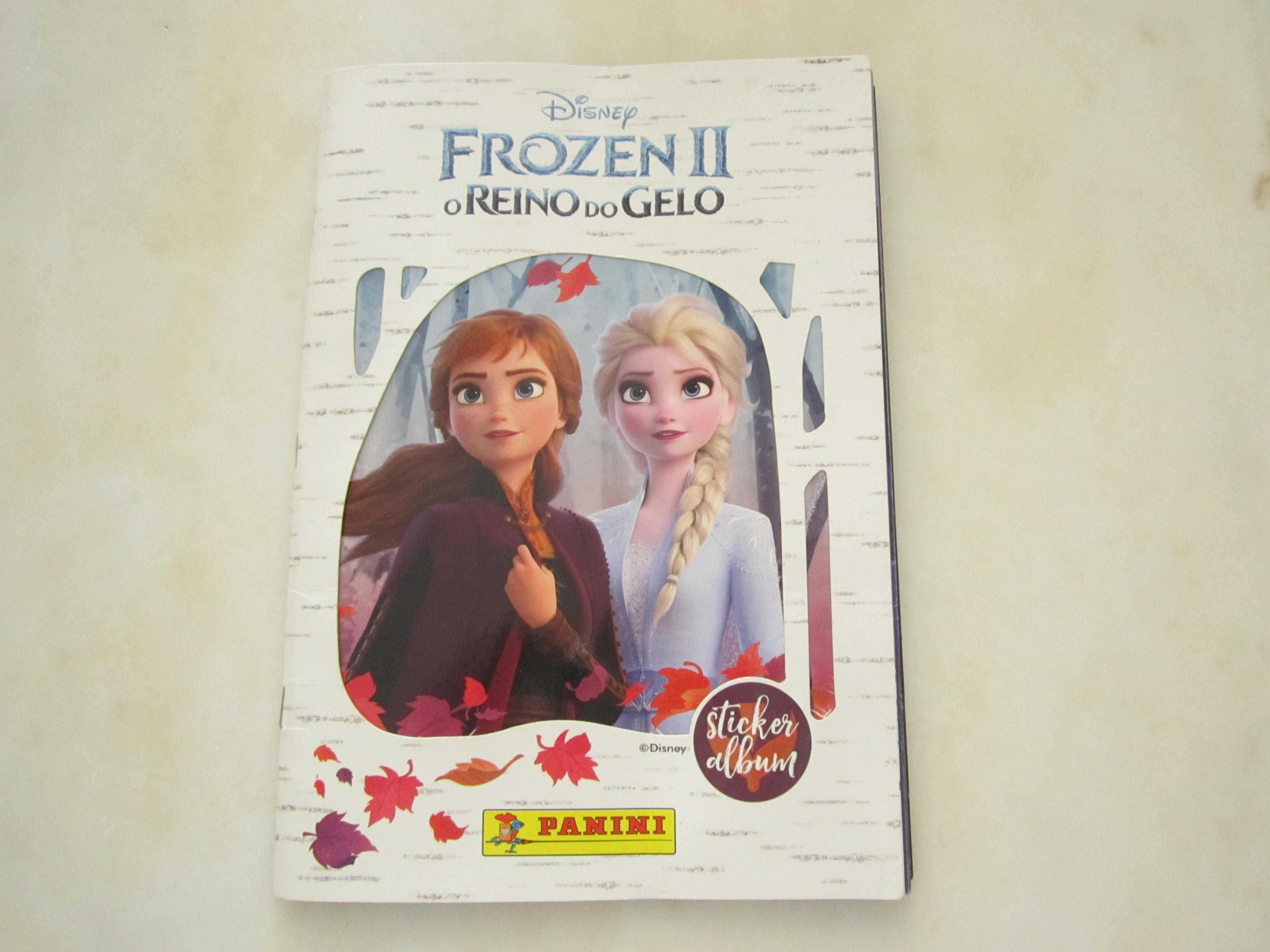 Caderneta completa : Frozen II - O reino de gelo