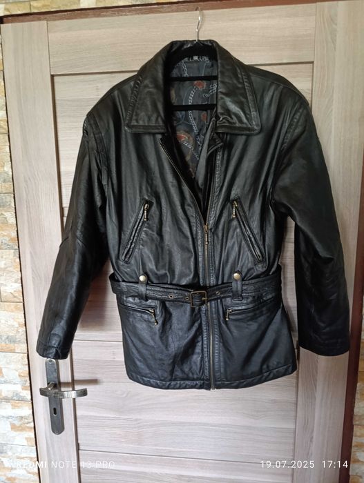 kurtka skórzana Vintage