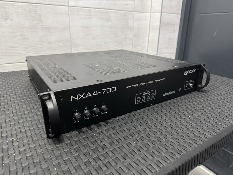 Ecler nxa 4-700 profesjonalny wzmacniacz estradowy i sklepowy nowy 17k