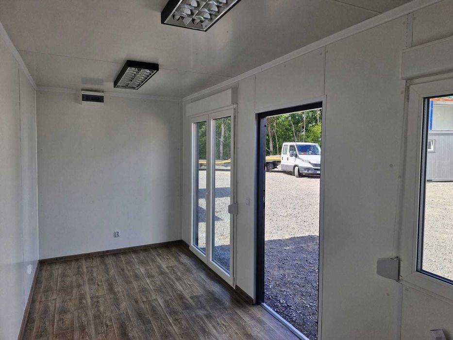 Kontener usługowy biurowy mieszkalny socjalny 16,15 m2 6x3m