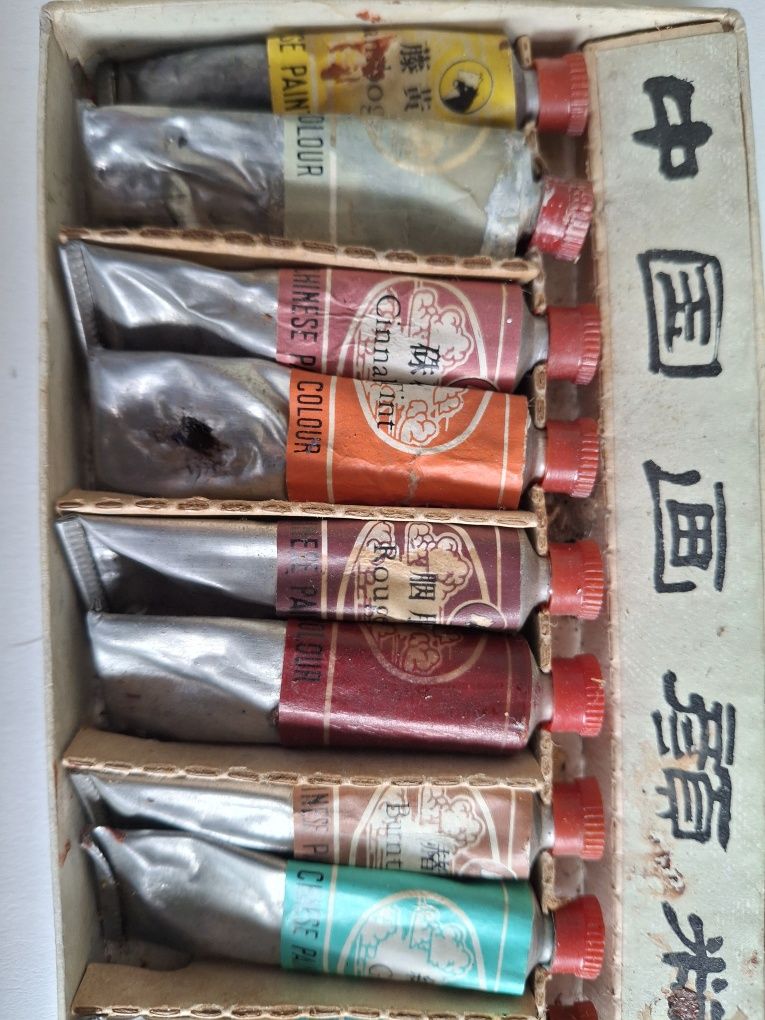 Belas artes tintas pintura chinese painting colour