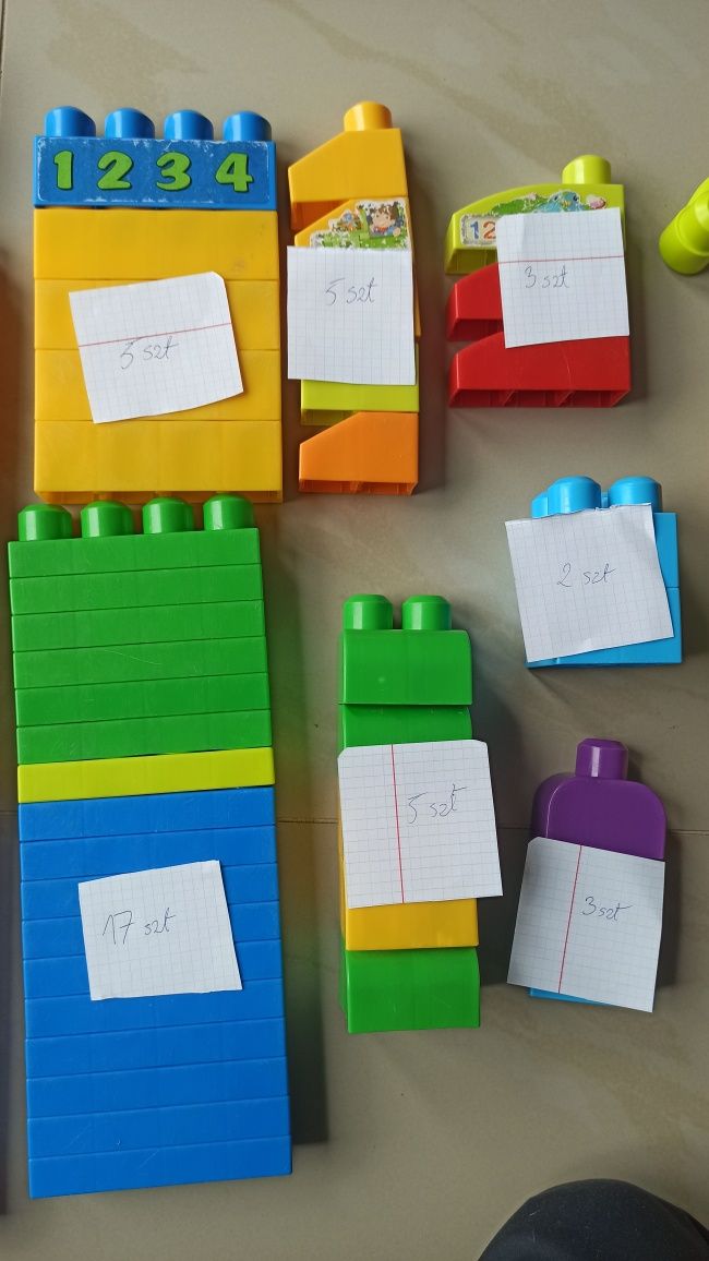 Mega  Bloks Duży Zestaw Klocków