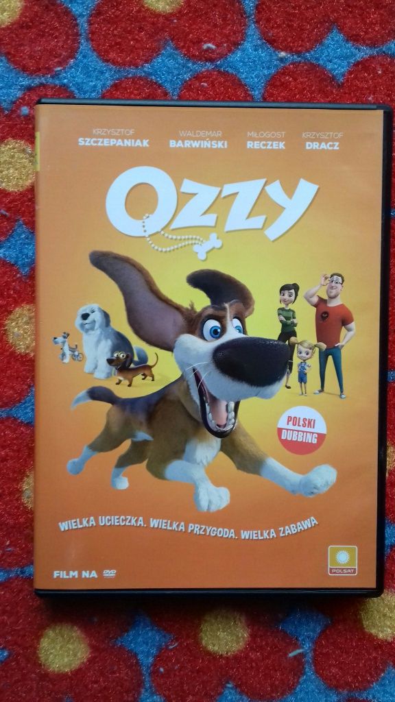 film DVD "Ozzy" o piasku, dla dzieci animowany