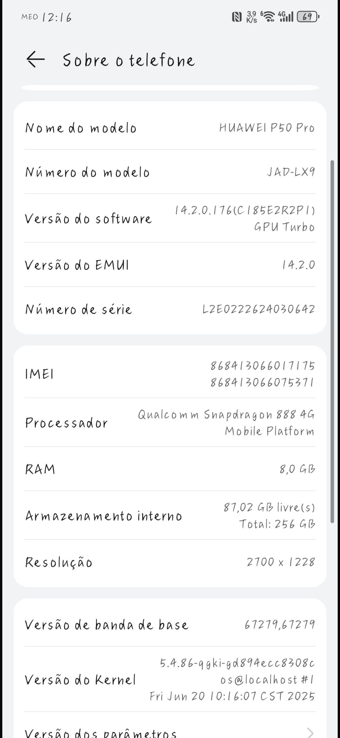 Vendo huawei p50 pro