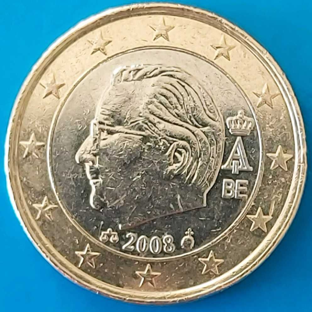 1 Euro de 2008 da Bélgica, Alberto II