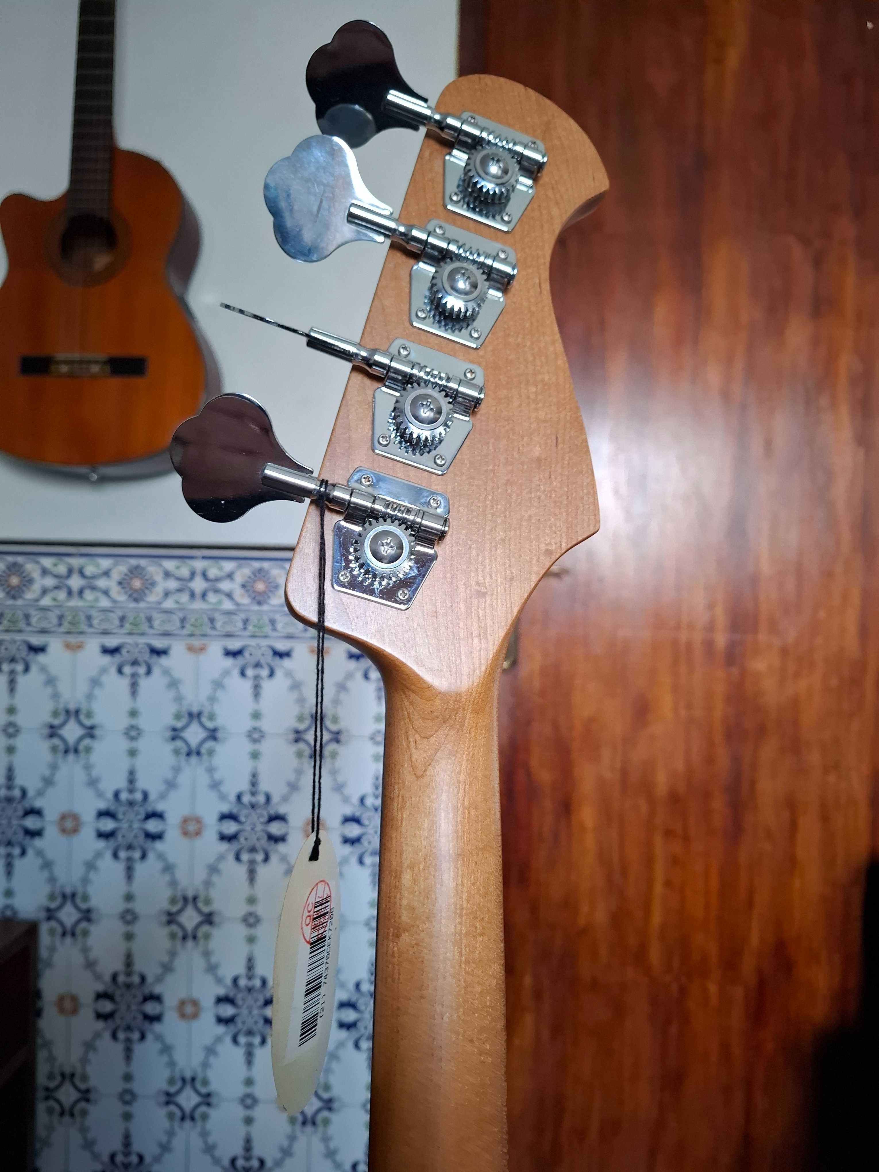 Harley Benton JB-62 LH CC + saco (Como Novo)