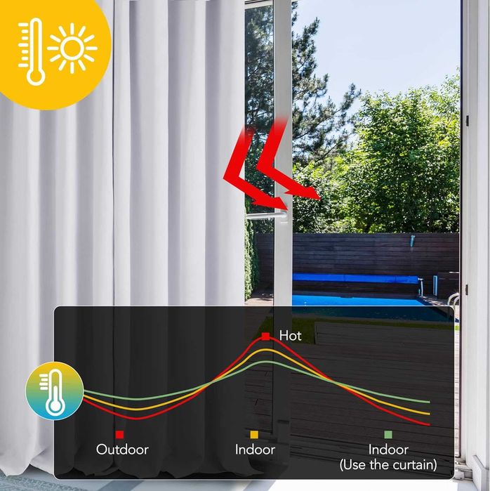 Nowa zasłona / kotara / firanka / zasłony / 2szt / 117x229cm !3451!