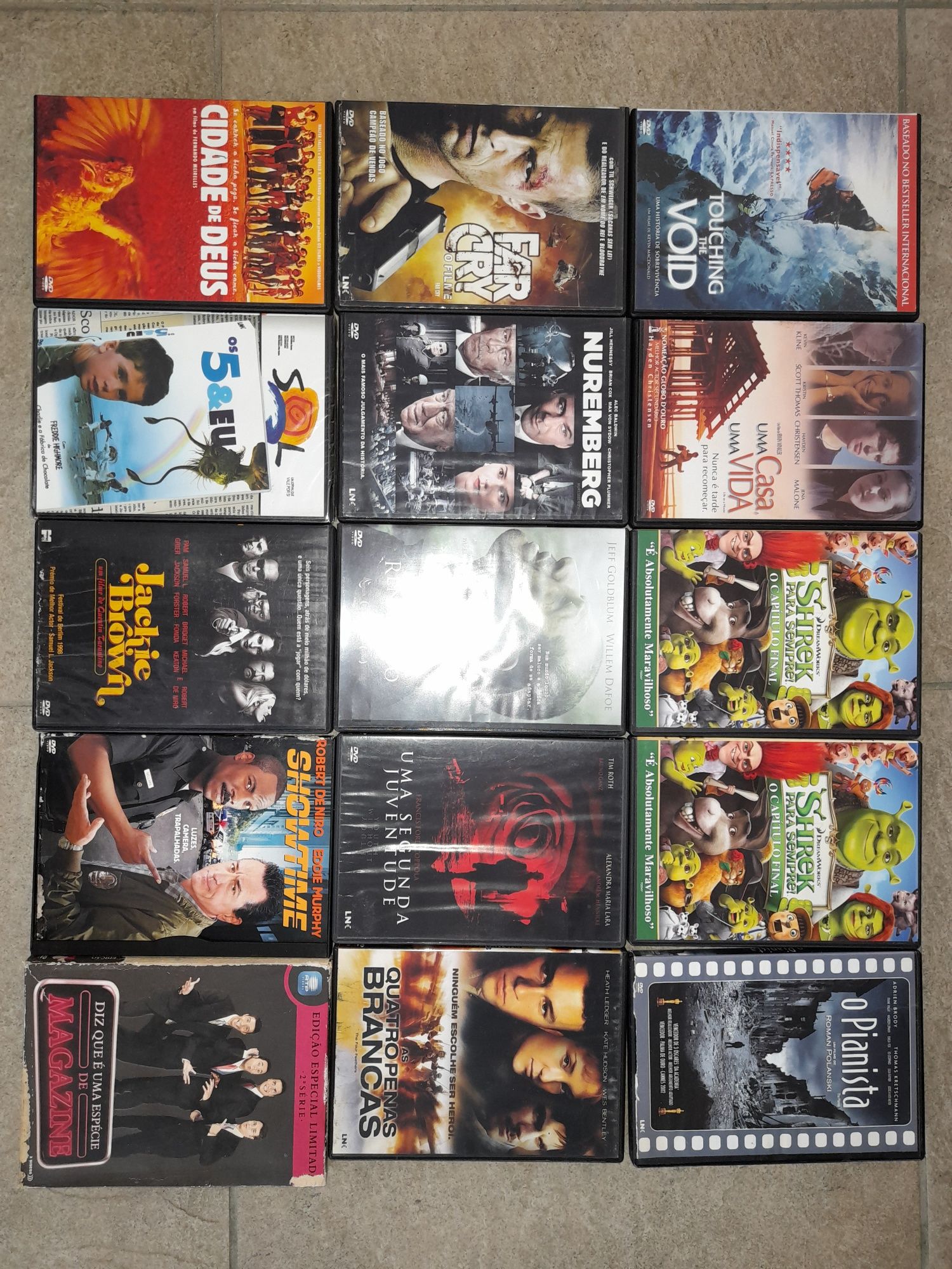 Varios DVDs de filmes originais