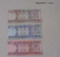 Banknoty Afganistan nowe