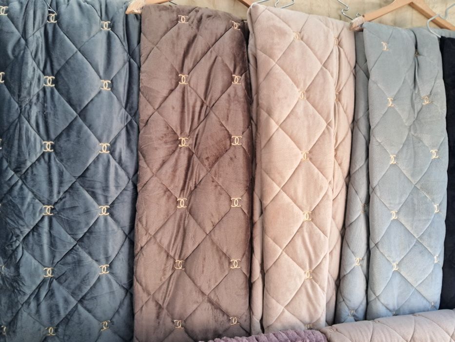 Велюрові  покривала,210х230см