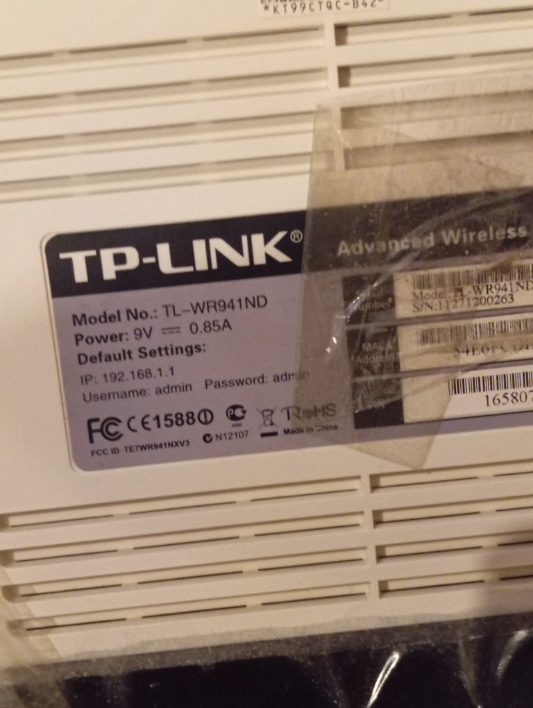 TP-Link YL-WRL941ND bd