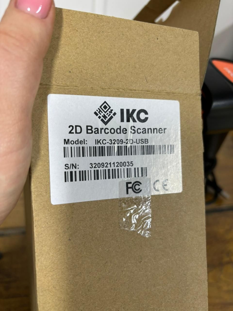 Сканер штрих-кодів IKC-3209 USB (ІКС-3209-2D-USB)