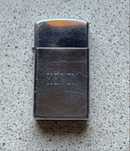 Zapalniczka ZIPPO 1984r slim z grawerem KEVIN USA