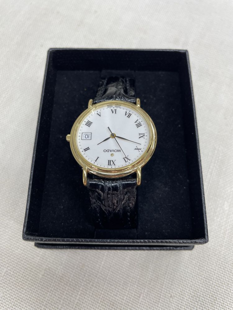 Продам часы Movado — кварц, сапфировое стекло, как новые