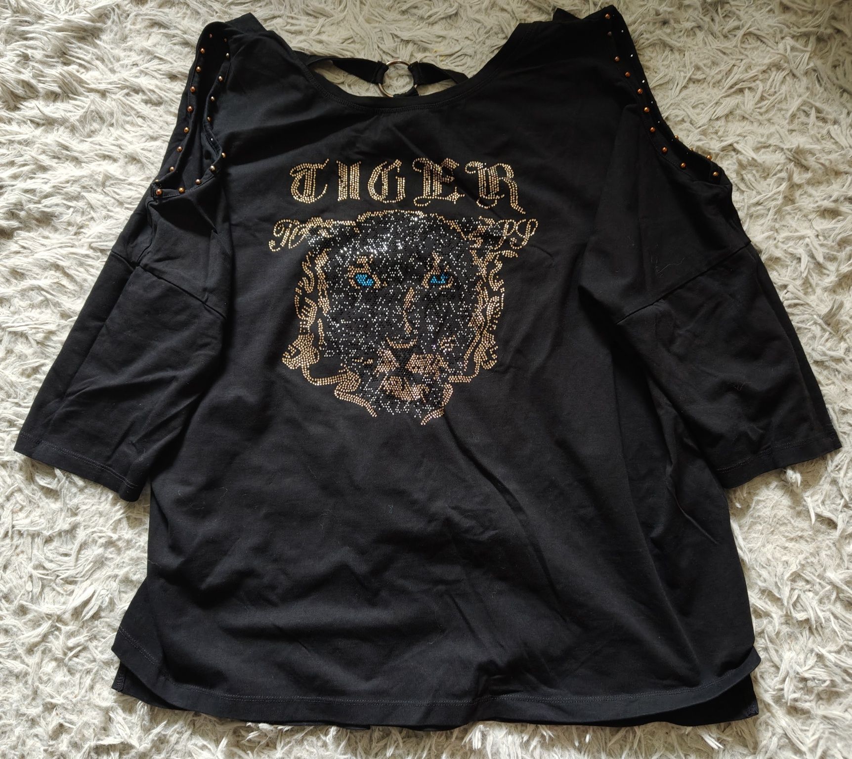 Bluzka odkryte ramiona r. XL