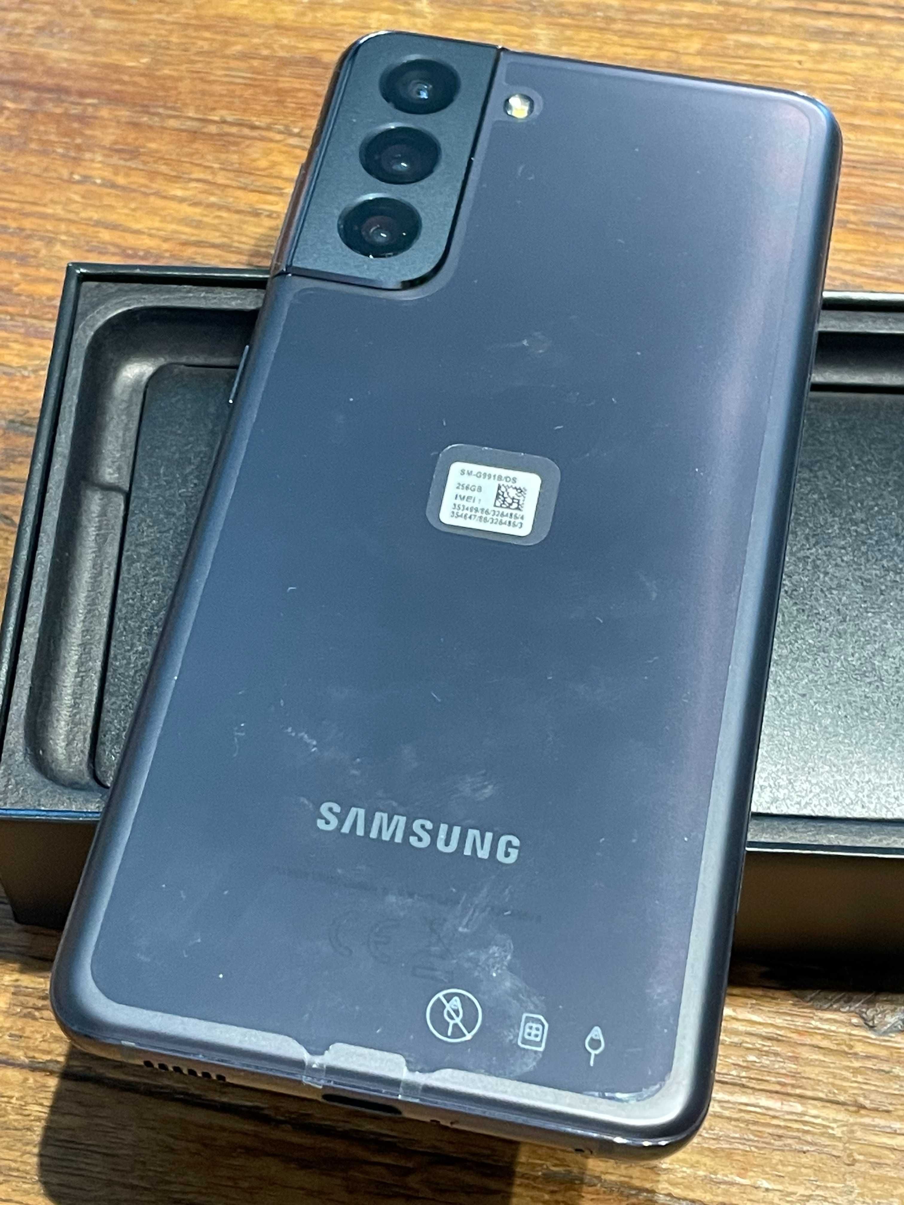 Samsung Galaxy S21 5G SM-G991 8/256GB Grey JAK NOWY, FOLIE, bez blokad