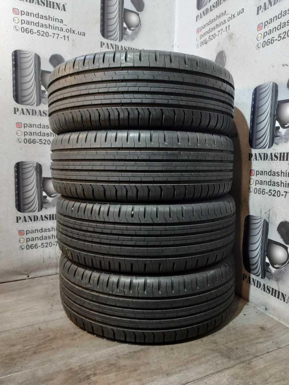 Шини сток 195/55 R16 CONTINENTAL ContiEcoContact 5 б/в літо склад