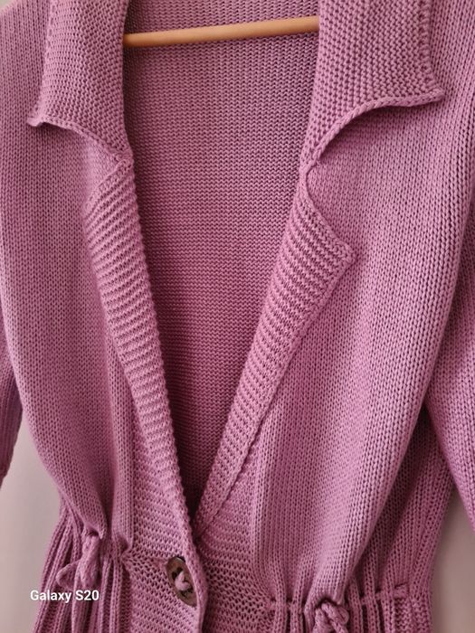 Casaco rosa malha para venda