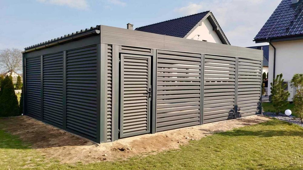 Carport 6x6 - wiata samochodowa garażowa dwustanowiskowa pod wymiar