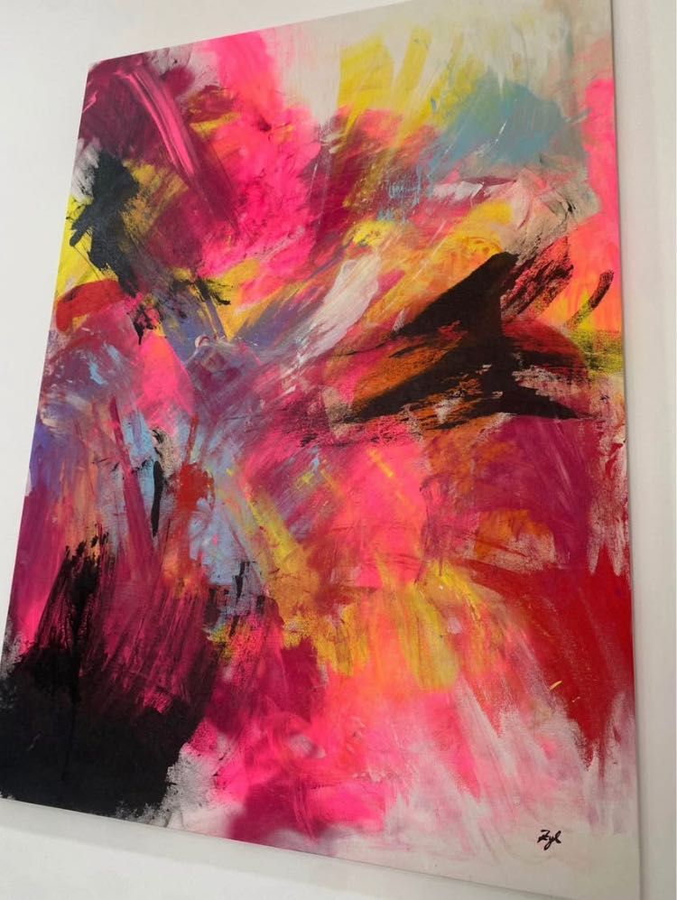 Pintura “Blazing Momentum”