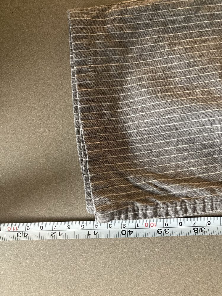 Spodnie Massimo Dutti, szaro-biale paski, r. M