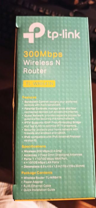 Router TP-Link TL-WR841N