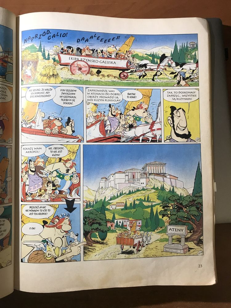 asterix na igrzyskach olimpijskich komiks 1963