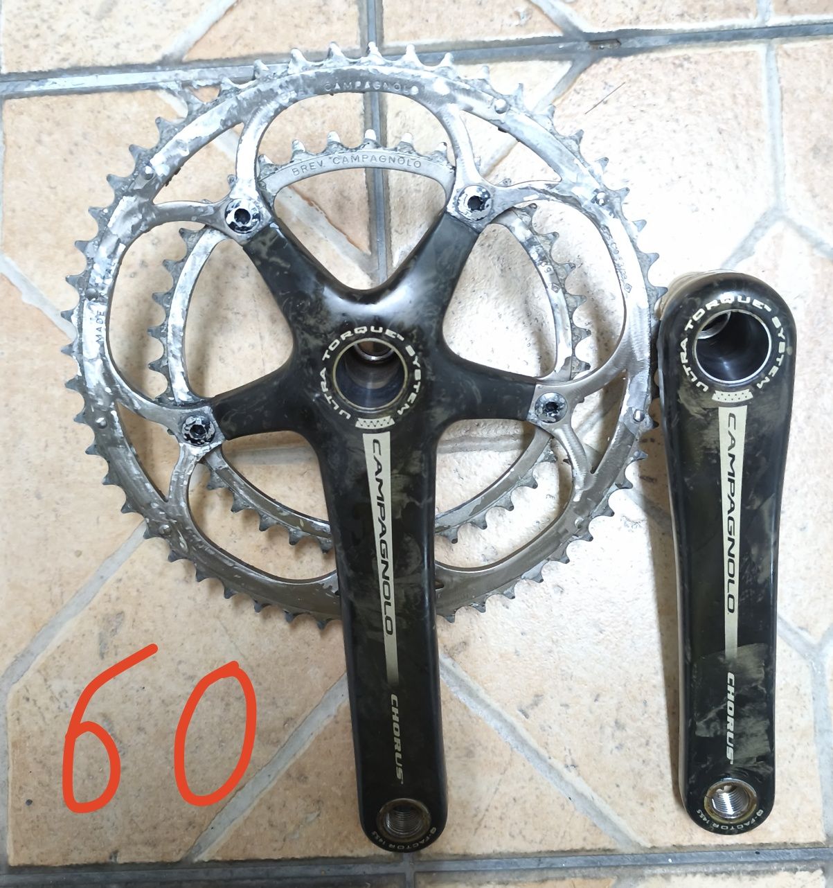 Pedaleira Campagnolo Chorus