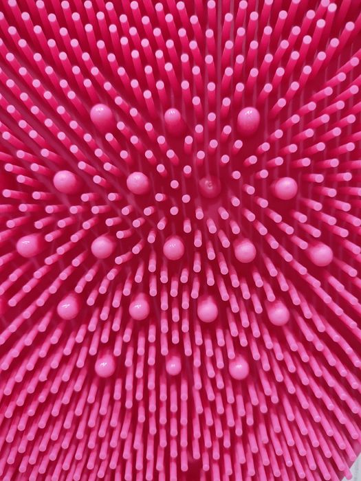 Mata do akupresury stóp mycie masaż róż