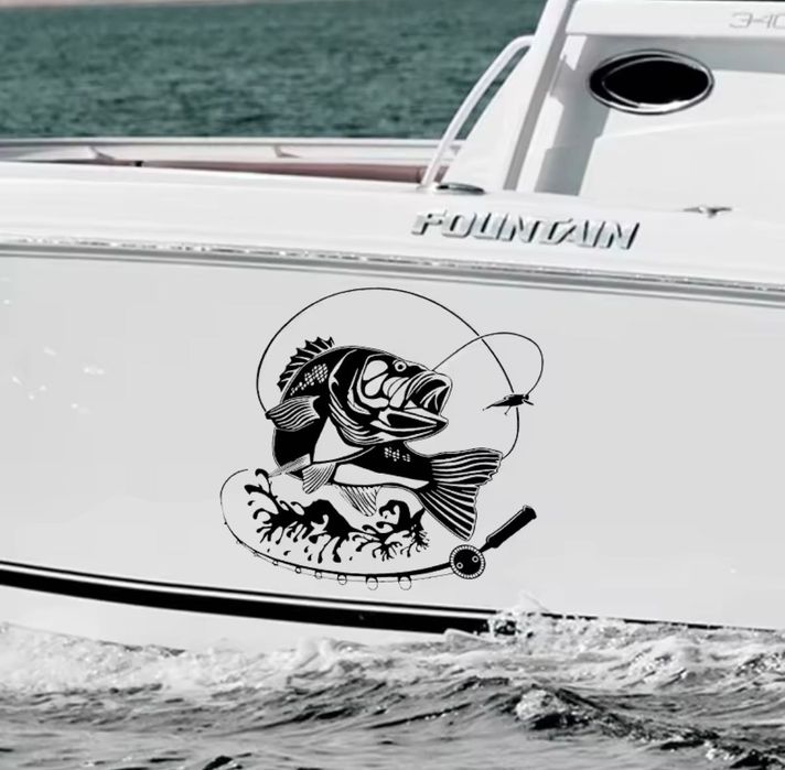 Naklejka na samochód lub łódkę