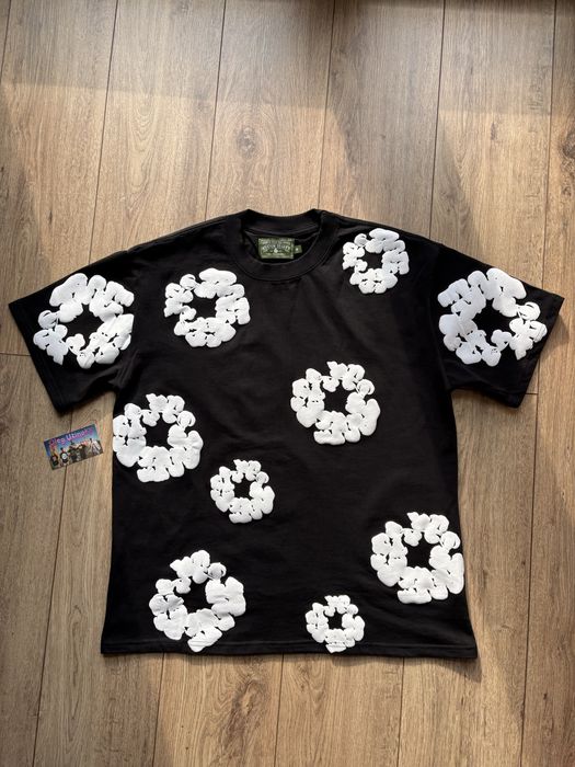 Denim Tears Black / Gray Tee (Koszulka)