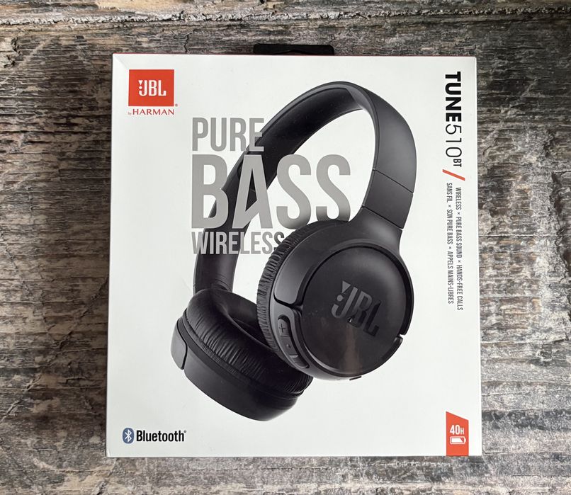 JBL Tune 510BT słuchawki bezprzewodowe nauszne NOWE