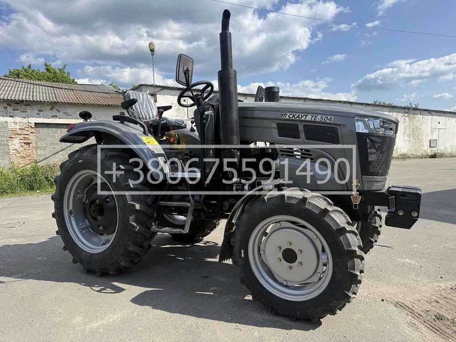 Мінітрактор Скаут ТЕ 504 NEW Доставка до дому Працюємо без передоплати