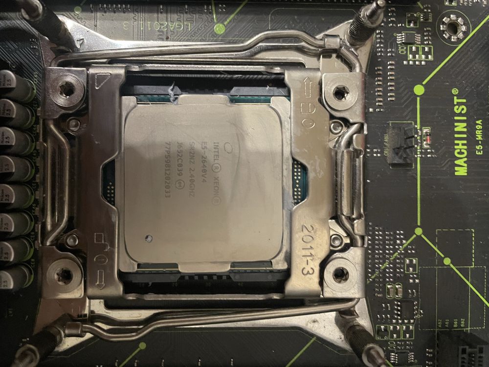 Xeon комплект! Machinist e5-mr9a + xeon e5-2640v4