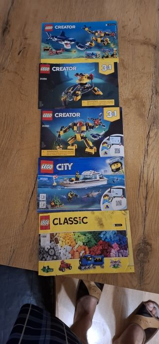 Klock lego lego minekraft kilka kompletów