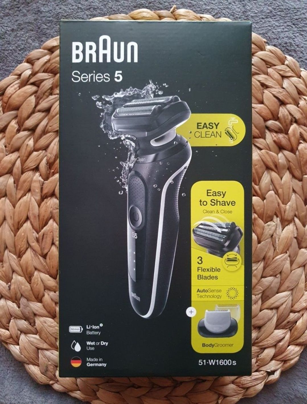 BRAUN Series 5 51-W1600S do golenia na mokro i sucho